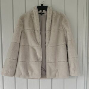 Simply Vera Vera Wang Cream Teddy Jacket
